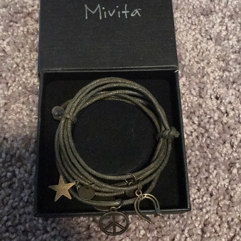 Mivita Charm wrap bracelet
